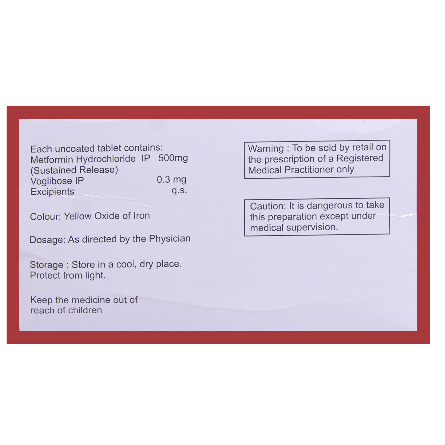 Voglikem M 0.3 Tablet 10's, Pack of 10 Voglikem M 0.3 Tablet 10's, Pack of 10