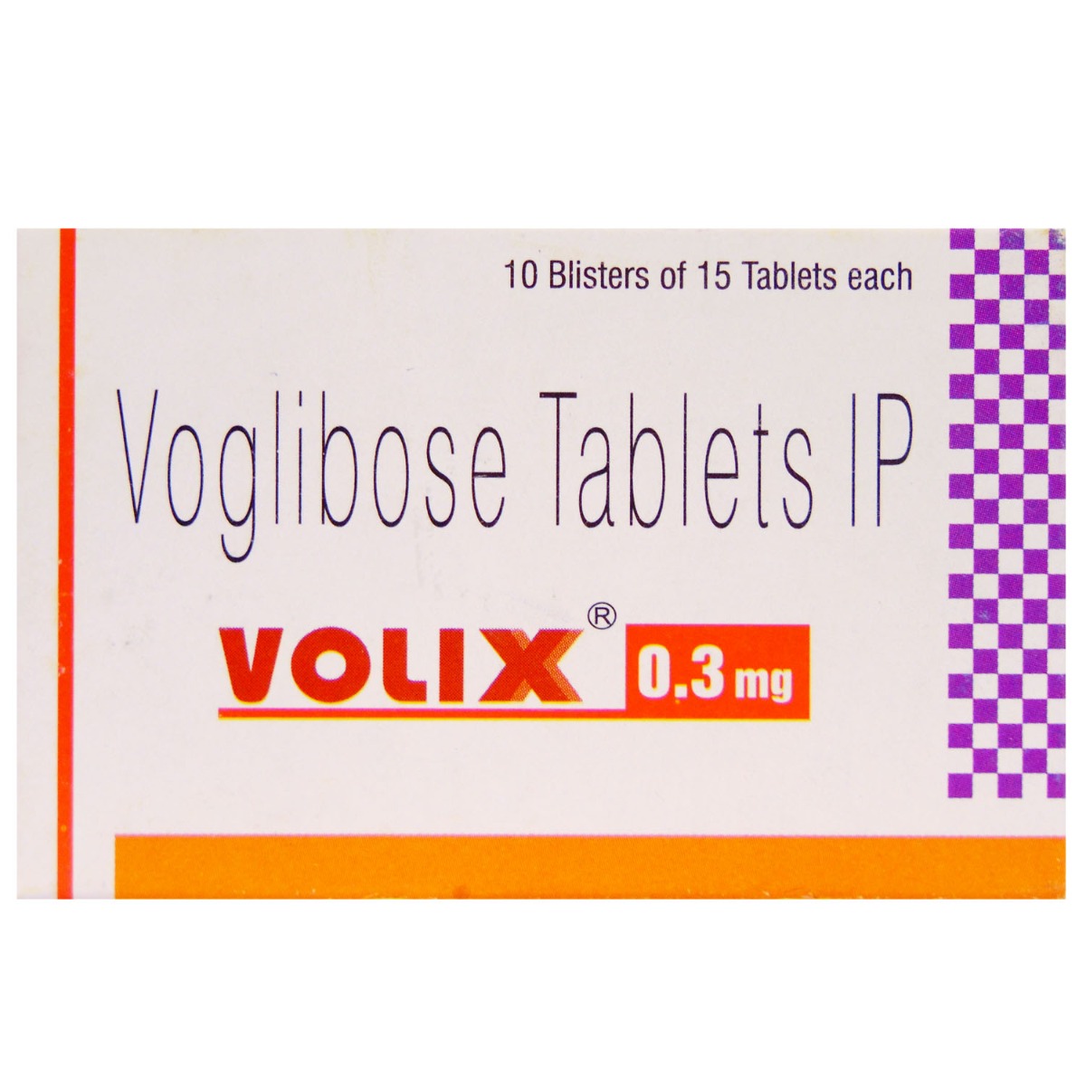 Volix 0.3 mg Tablet 15's, Pack of 15 TABLETS Volix 0.3 mg Tablet 15's, Pack of 15 TABLETS