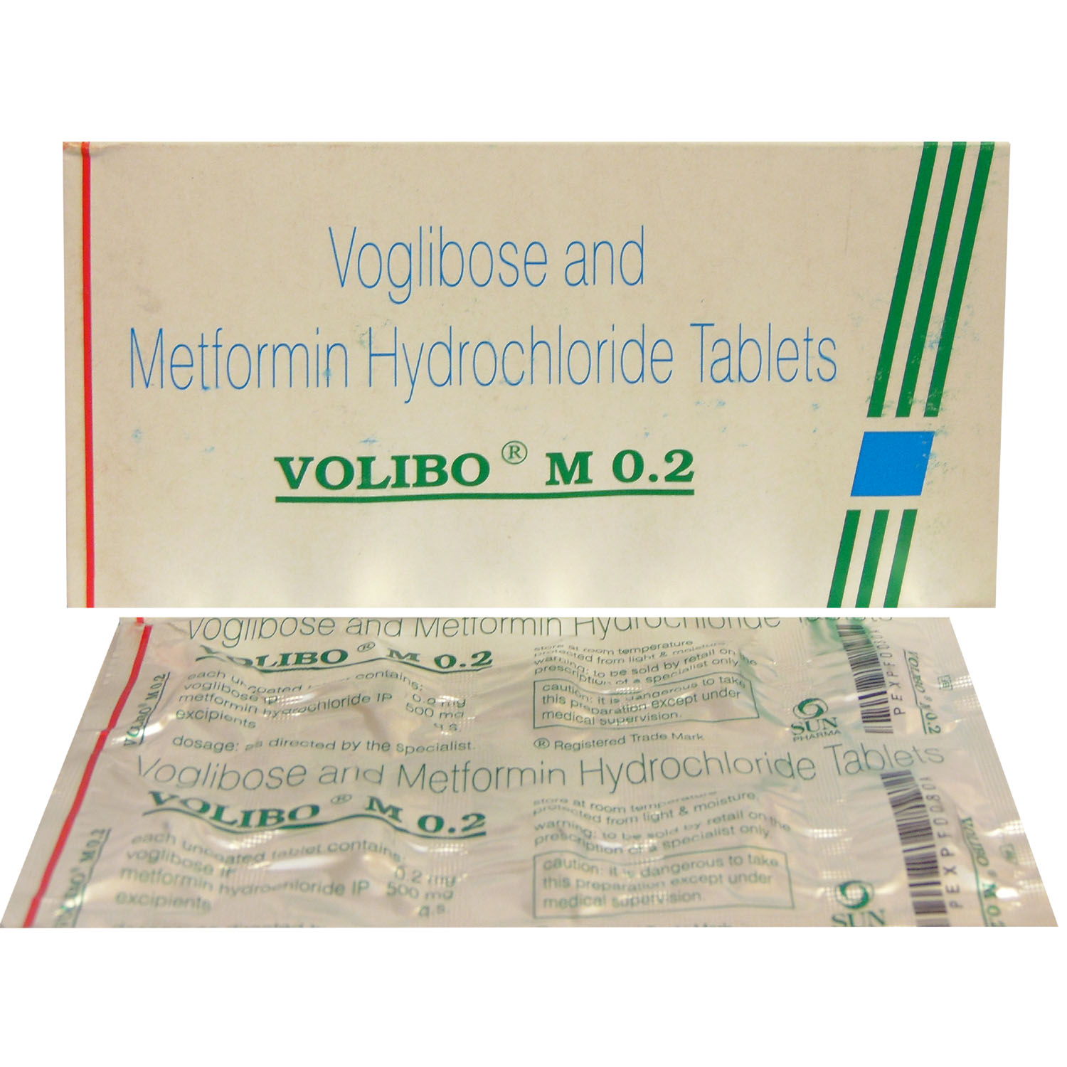 Volibo M 0.2 Tablet 10's, Pack of 10 Volibo M 0.2 Tablet 10's, Pack of 10