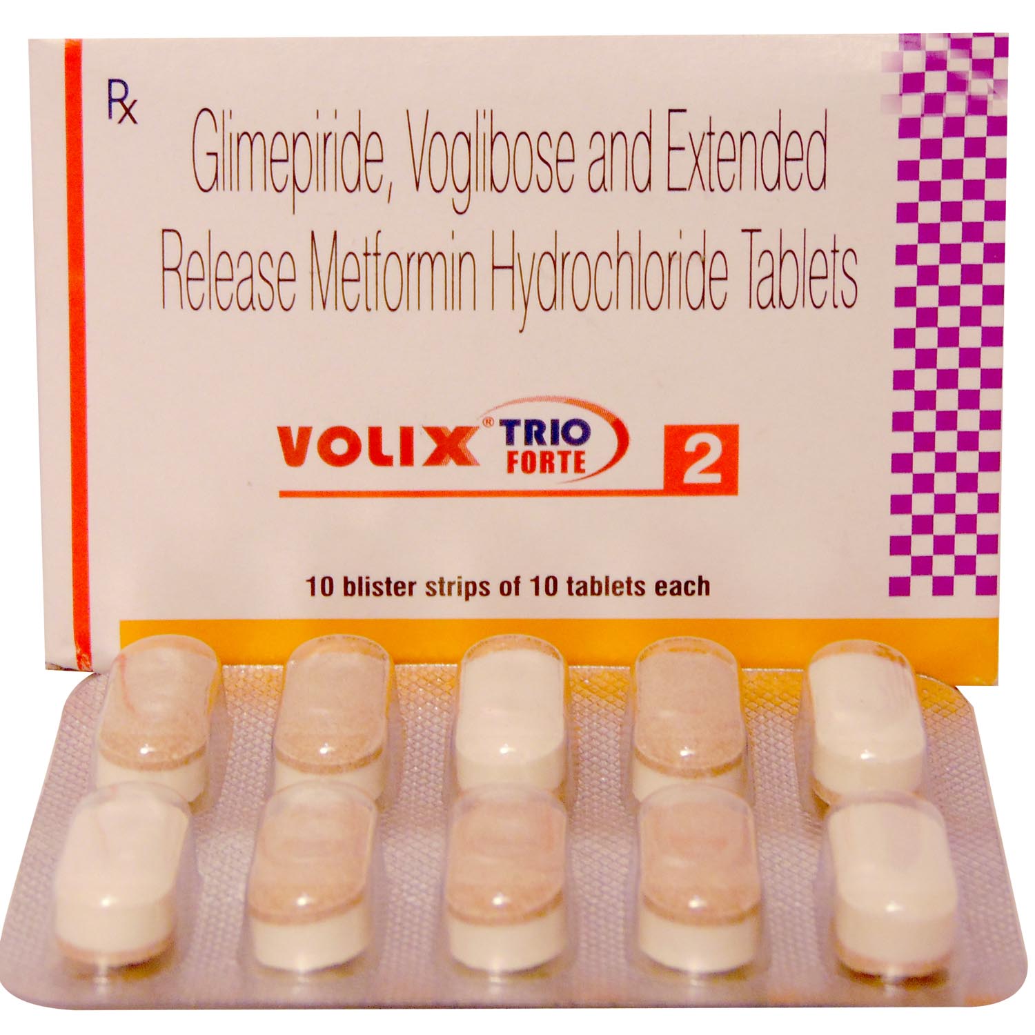 Volix Trio Forte 2 Tablet 10's, Pack of 10 Volix Trio Forte 2 Tablet 10's, Pack of 10