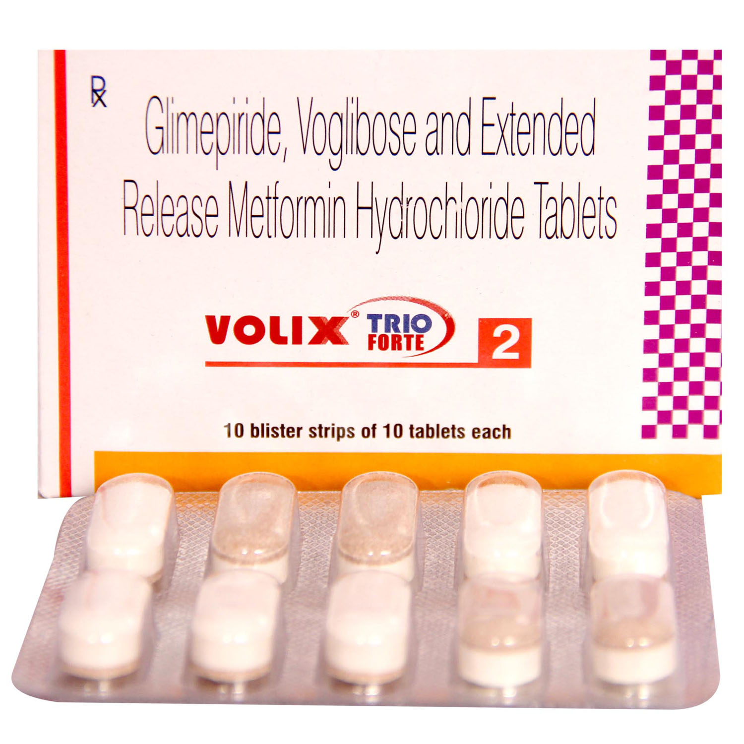 Volix Trio Forte 2 Tablet 10's, Pack of 10 Volix Trio Forte 2 Tablet 10's, Pack of 10