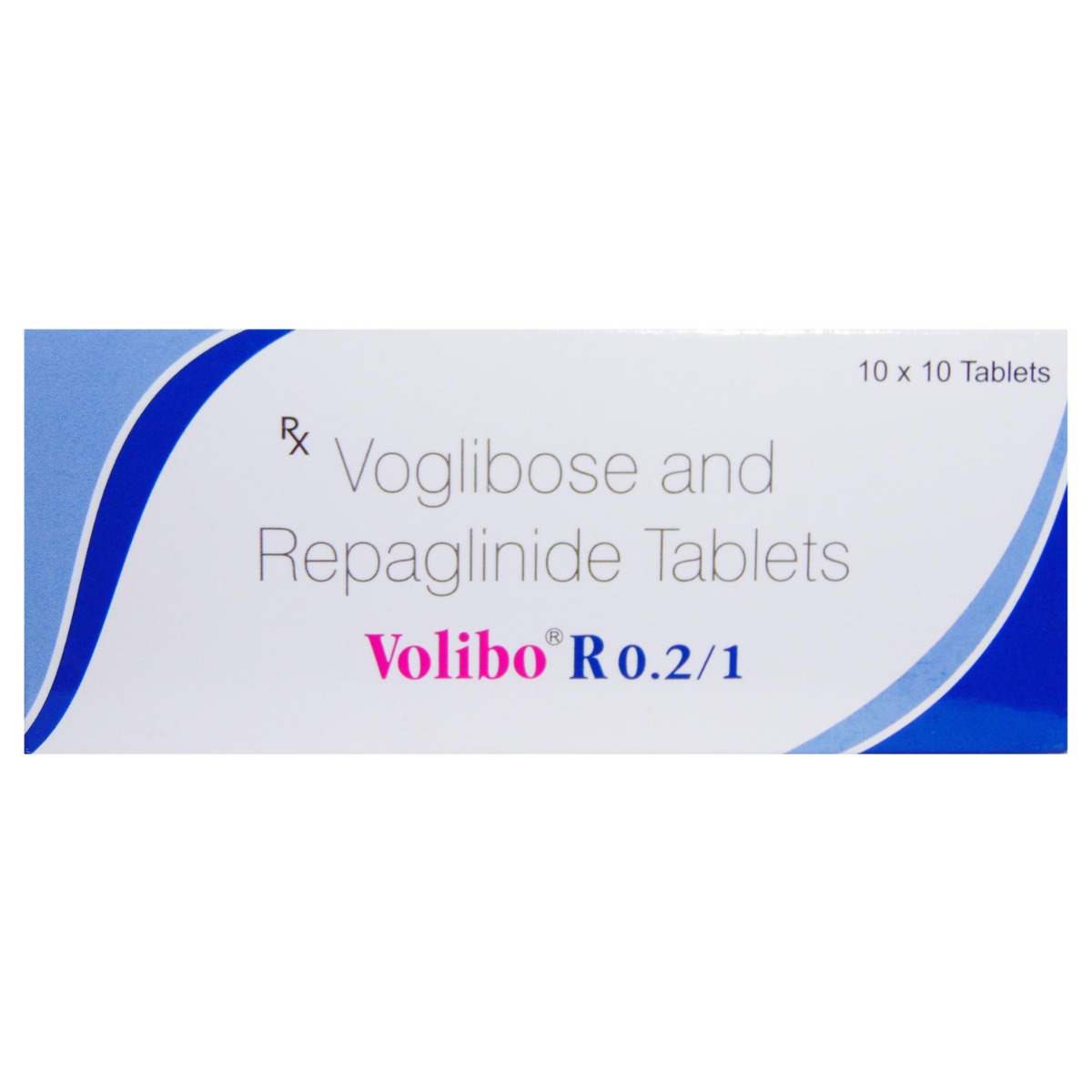 Volibo R 1mg/0.2mg Tablet 10's, Pack of 10 Volibo R 1mg/0.2mg Tablet 10's, Pack of 10