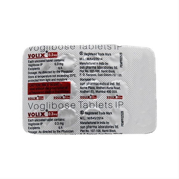 Volix 0.3 mg Tablet 15's, Pack of 15 TABLETS Volix 0.3 mg Tablet 15's, Pack of 15 TABLETS