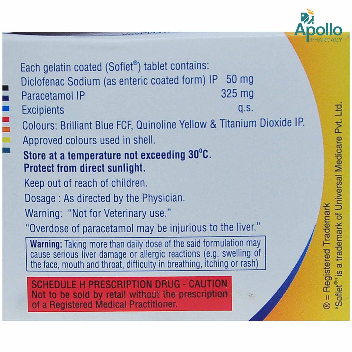 Voveran Plus Tablet 10's, Pack of 10 TABLETS Voveran Plus Tablet 10's, Pack of 10 TABLETS