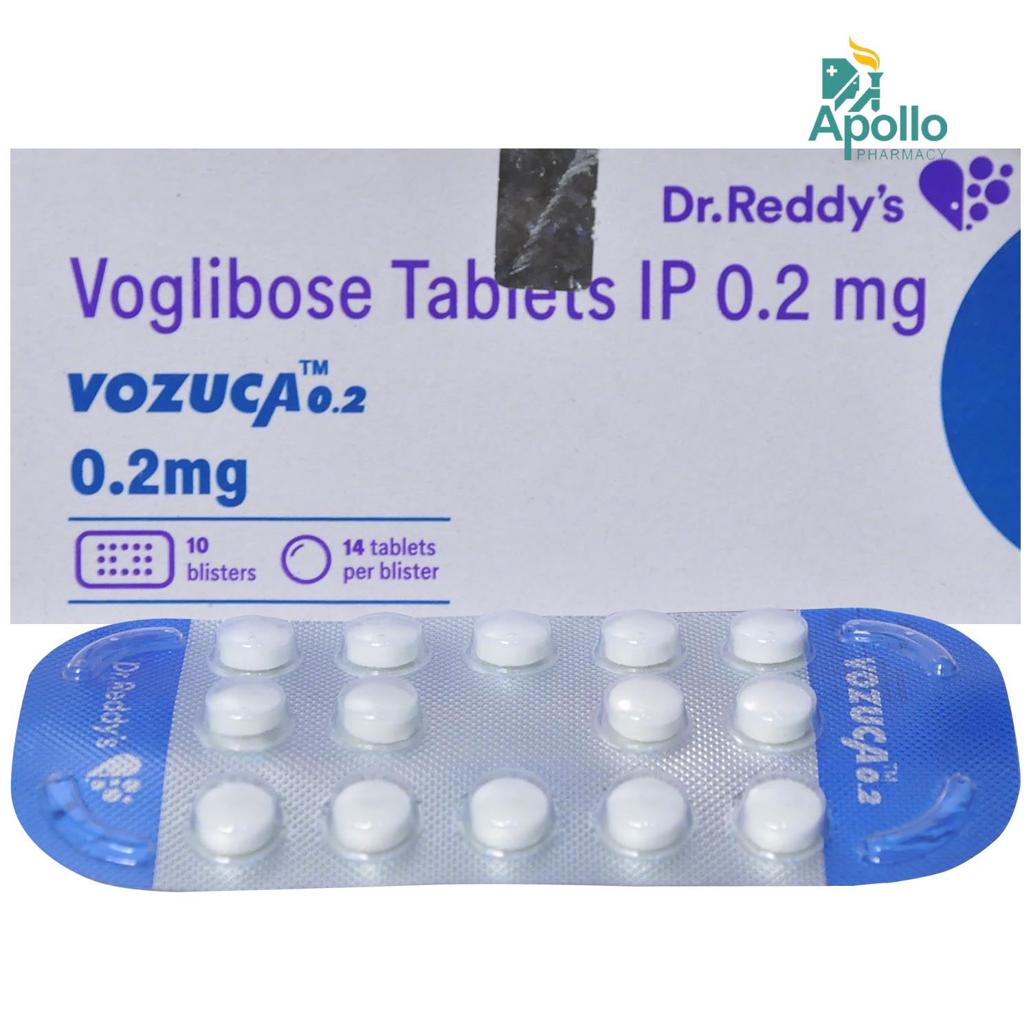 Vozuca-M 0.2 Tablet 15's, Pack of 14 TABLETS Vozuca-M 0.2 Tablet 15's, Pack of 14 TABLETS