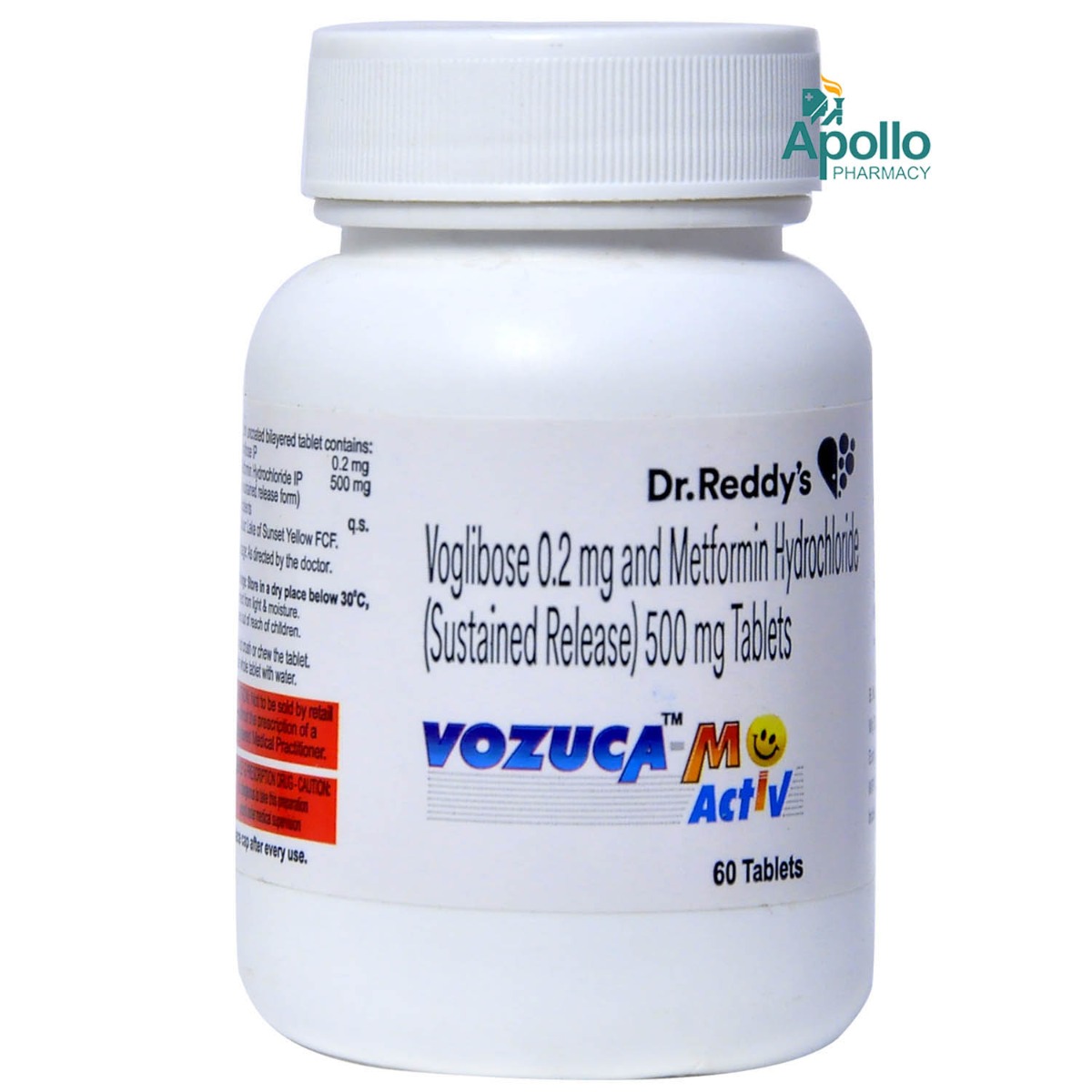 Vozuca M Activ Tablet 60's, Pack of 1 Vozuca M Activ Tablet 60's, Pack of 1