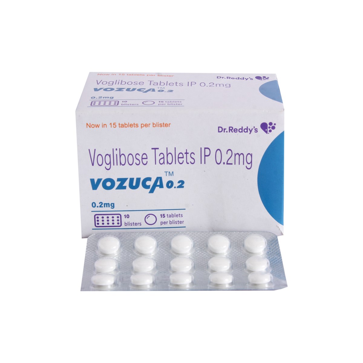 Vozuca 0.2 Tablets 15's, Pack of 15 TabletS Vozuca 0.2 Tablets 15's, Pack of 15 TabletS