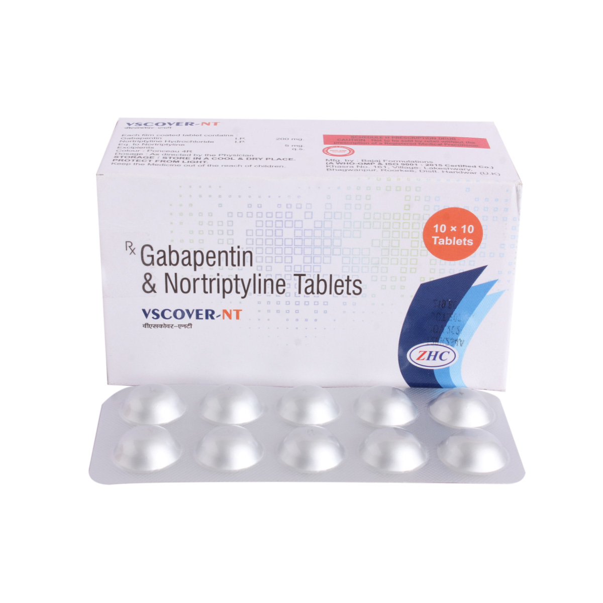 Vscover-NT Tablet 10's, Pack of 10 TABLETS Vscover-NT Tablet 10's, Pack of 10 TABLETS