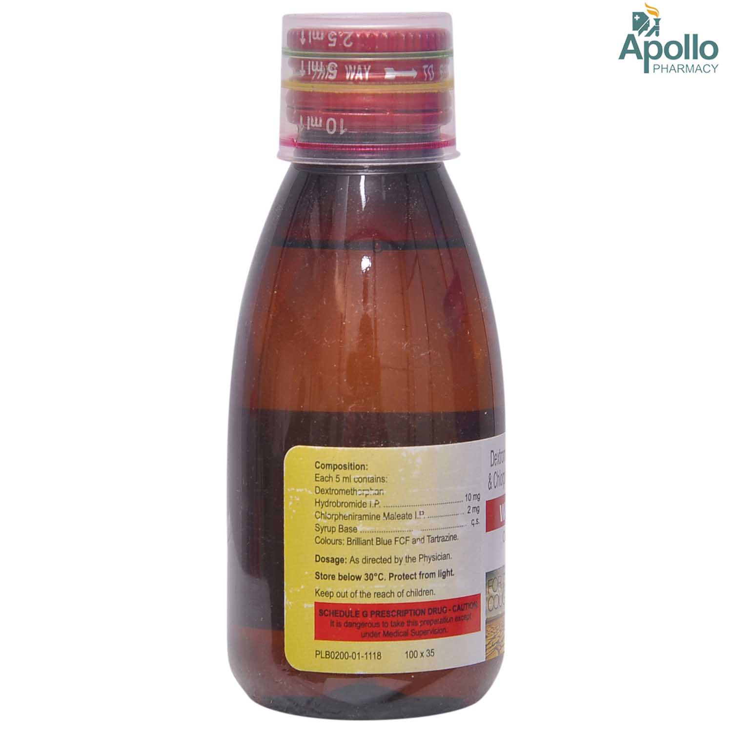 Waltuz DX Syrup 100 ml, Pack of 1 Syrup Waltuz DX Syrup 100 ml, Pack of 1 Syrup