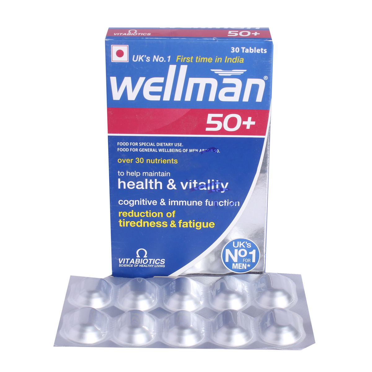 Wellman 50 Plus For Men Tablet 30's Price, Uses, Side Effects