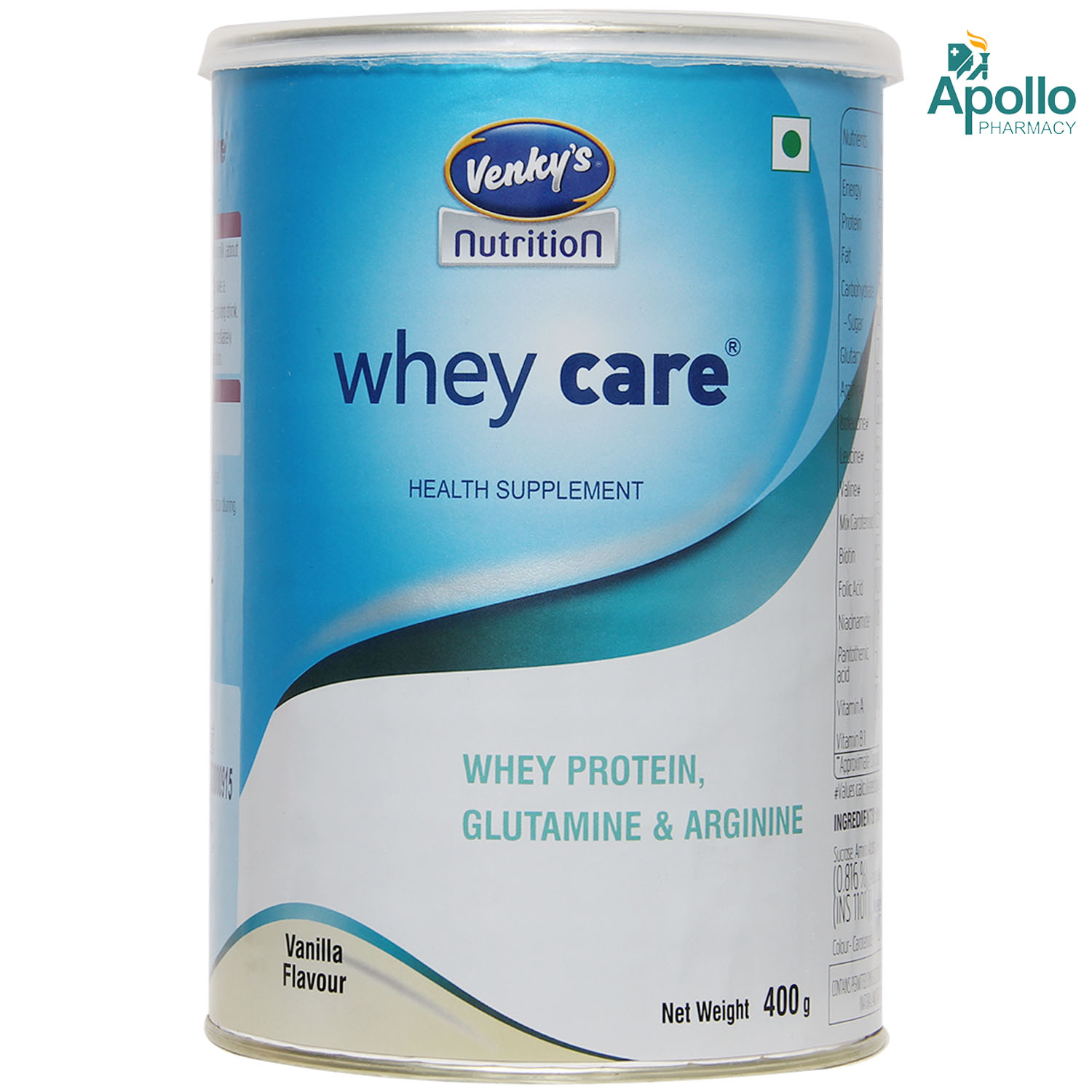 Venky Whey Care Vanilla Powder 400 gm, Pack of 1 Venky Whey Care Vanilla Powder 400 gm, Pack of 1