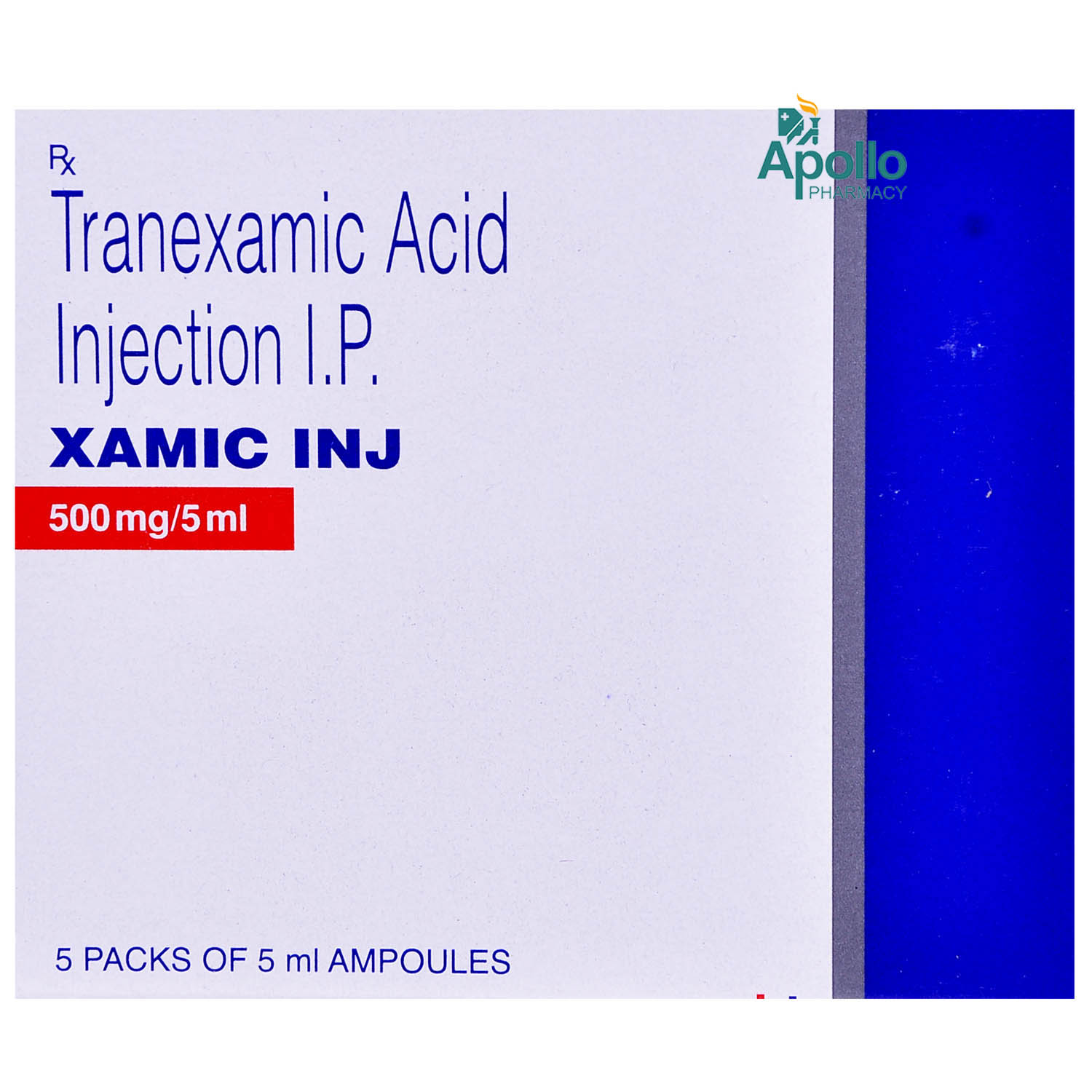 Xamic Injection 5 ml, Pack of 1 INJECTION Xamic Injection 5 ml, Pack of 1 INJECTION