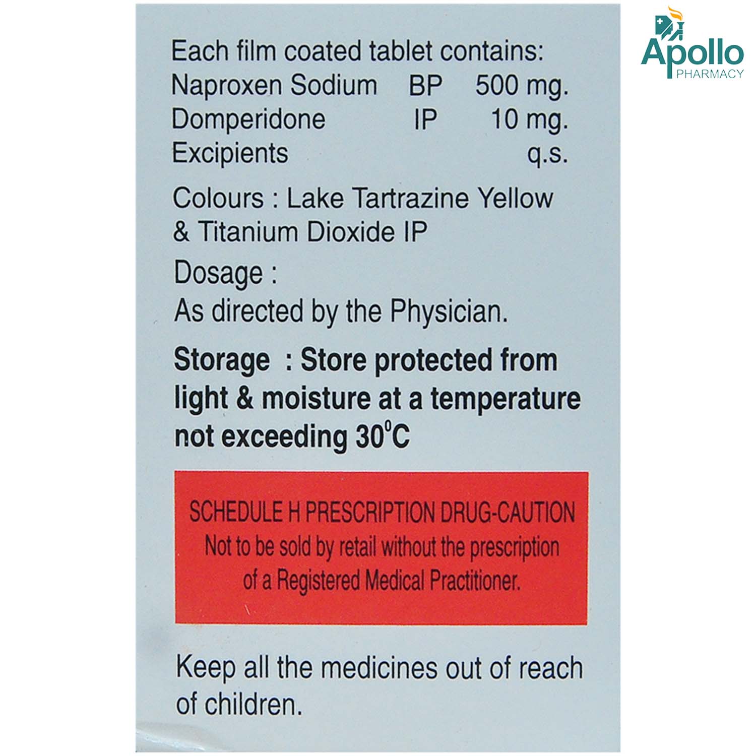 Xenadom 500 Tablet 10's, Pack of 10 TABLETS Xenadom 500 Tablet 10's, Pack of 10 TABLETS