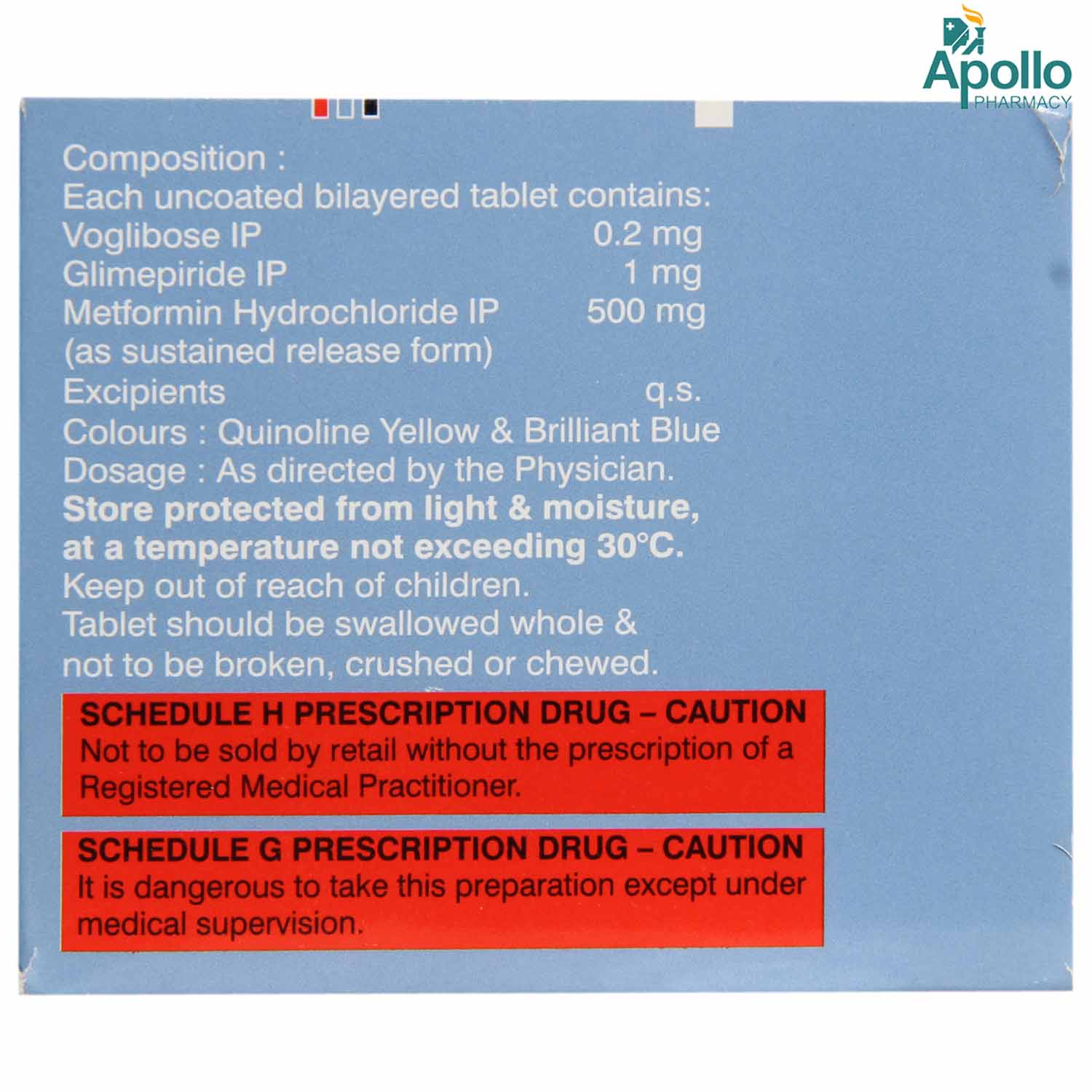 XILIA TRIO 1MG TABLET, Pack of 10 TABLETS XILIA TRIO 1MG TABLET, Pack of 10 TABLETS