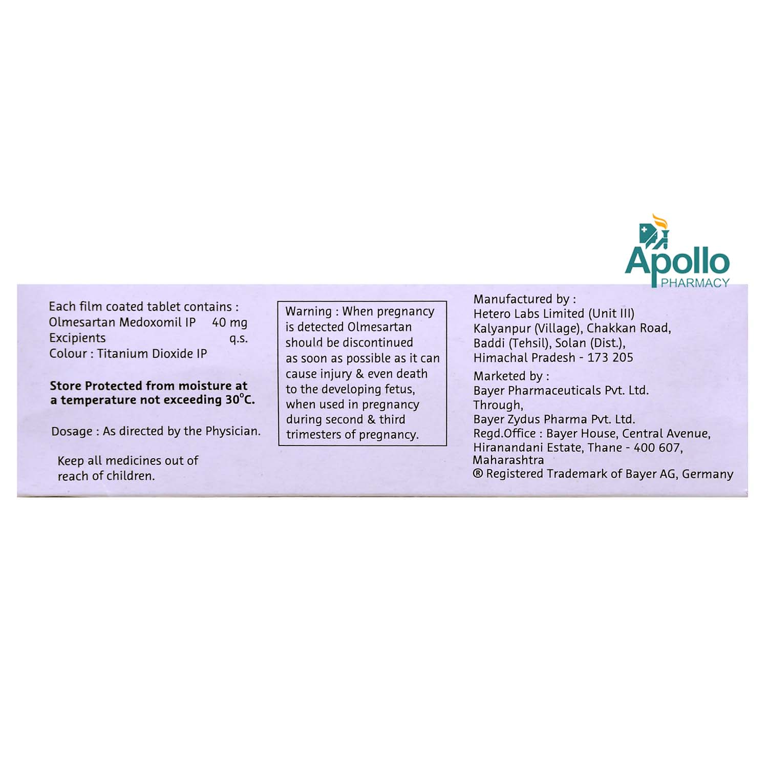 Xirtam 40 Tablet 10's, Pack of 10 TABLETS Xirtam 40 Tablet 10's, Pack of 10 TABLETS