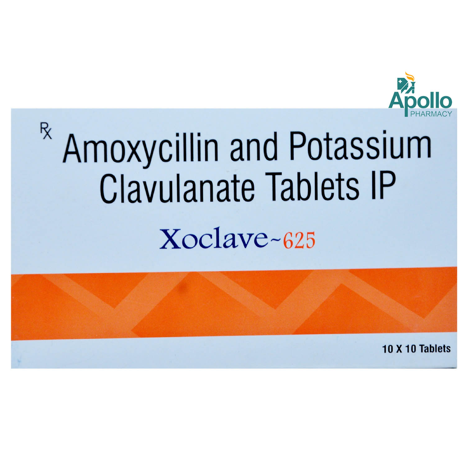Xoclave 625 Tablet 10's, Pack of 10 TABLETS Xoclave 625 Tablet 10's, Pack of 10 TABLETS