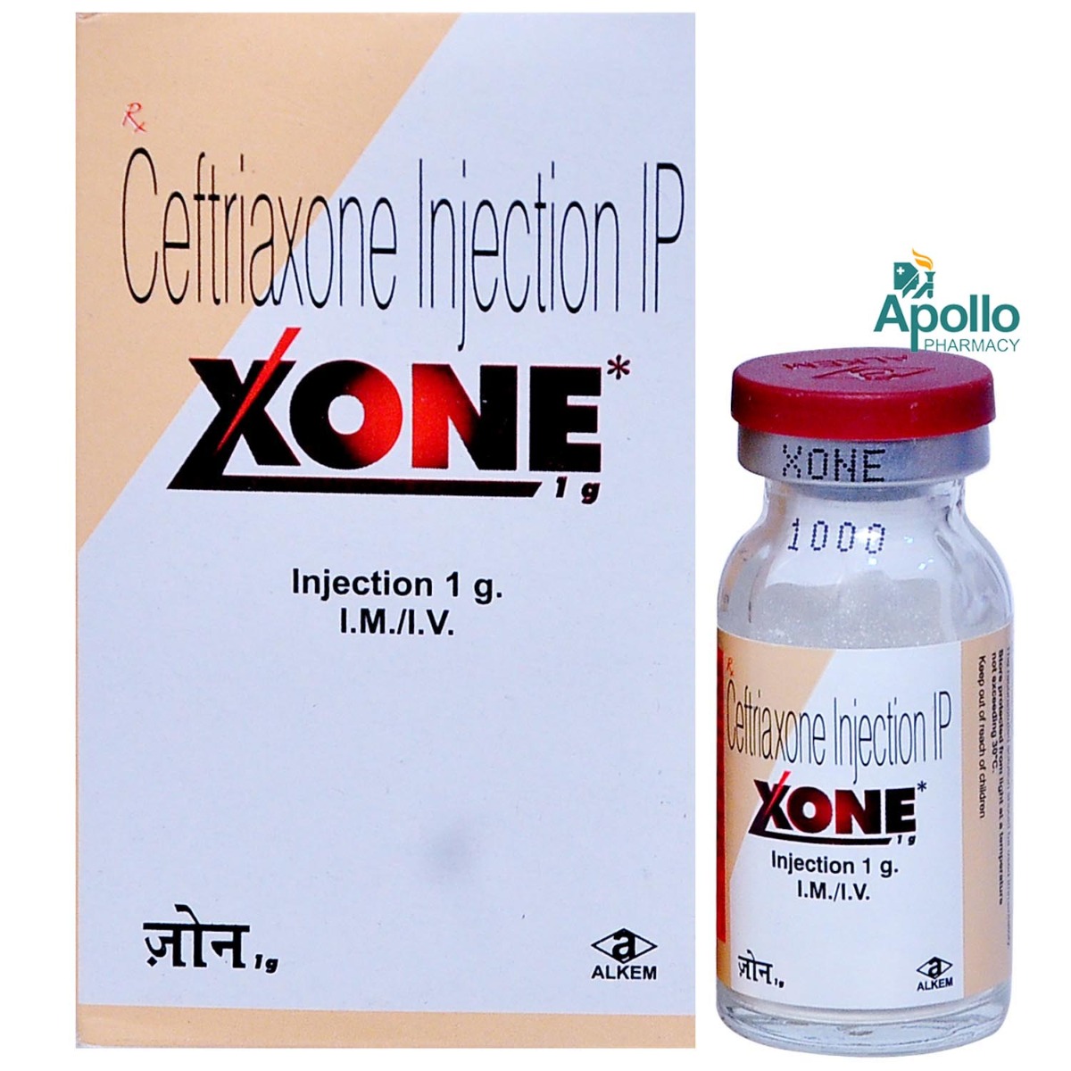 Xone Injection 1's, Pack of 1 INJECTION Xone Injection 1's, Pack of 1 INJECTION