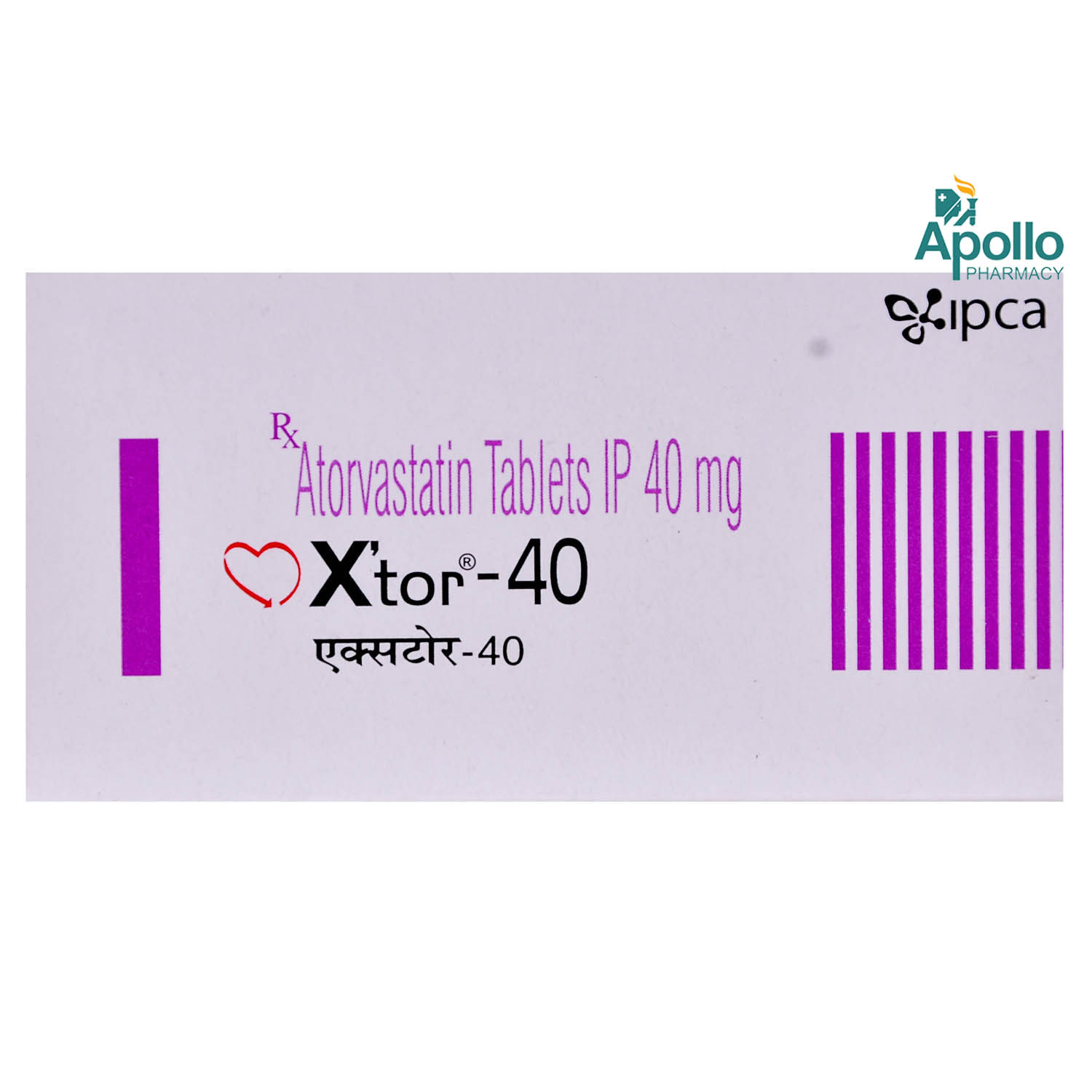 Xtor 40 Tablet 10's, Pack of 10 TABLETS Xtor 40 Tablet 10's, Pack of 10 TABLETS