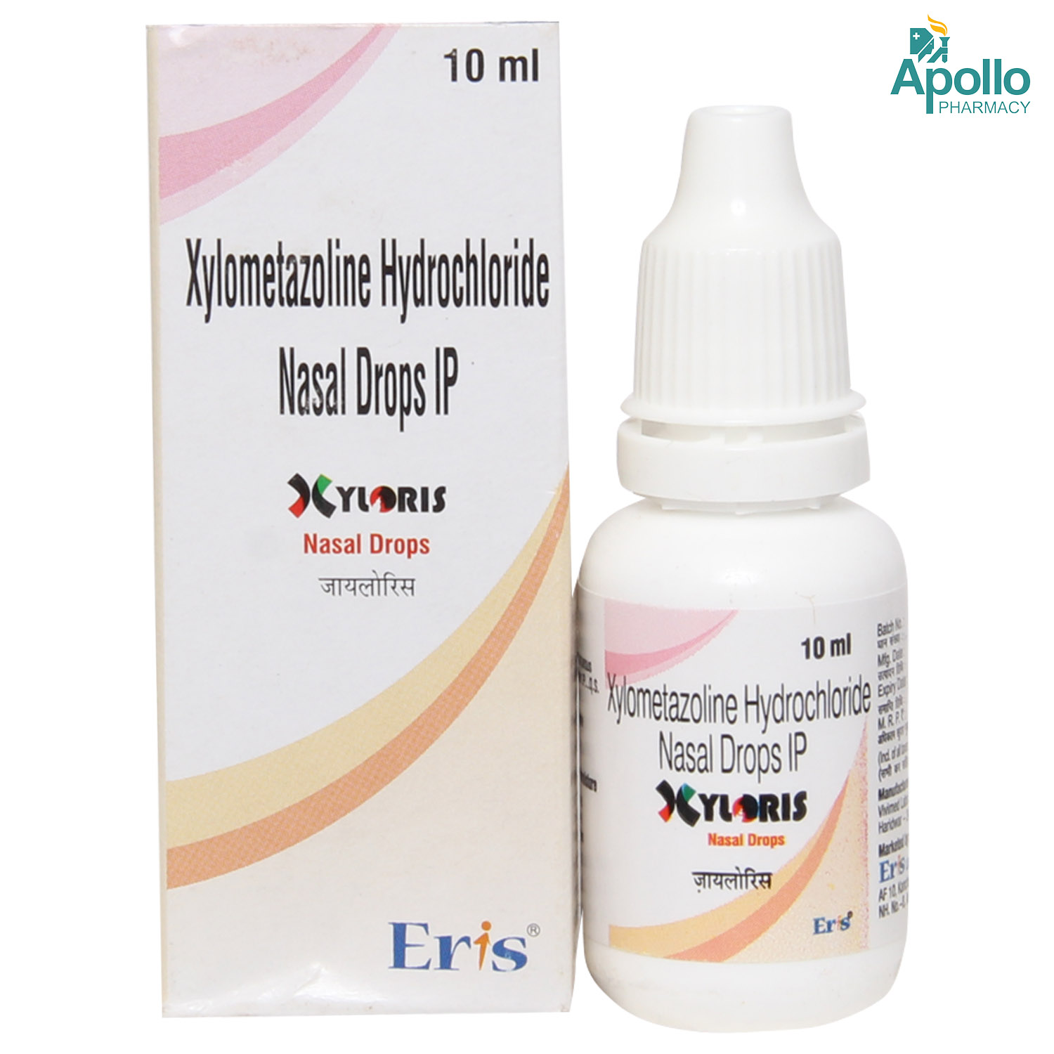 Xyloris Nasal Drops 10 ml, Pack of 1 EYE DROPS Xyloris Nasal Drops 10 ml, Pack of 1 EYE DROPS