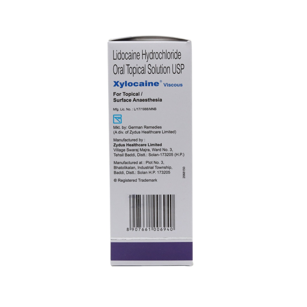 Xylocaine Viscous 20 mg Topical Solution 200 ml, Pack of 1 Solution Xylocaine Viscous 20 mg Topical Solution 200 ml, Pack of 1 Solution