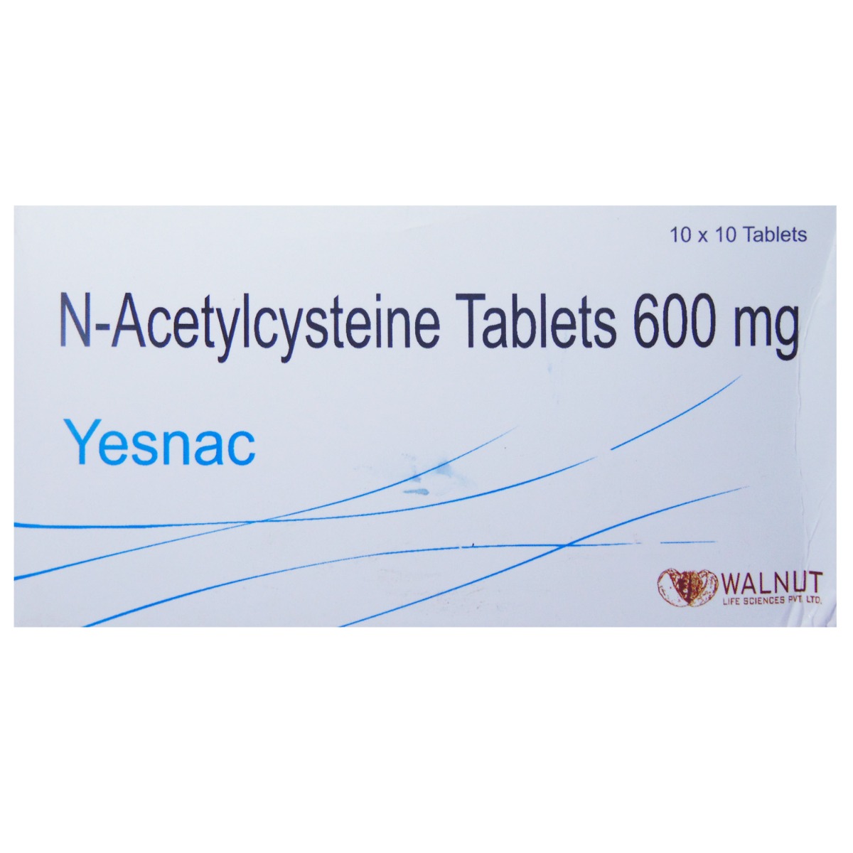Yesnac 600 mg Tablet 10's, Pack of 10 TABLETS Yesnac 600 mg Tablet 10's, Pack of 10 TABLETS