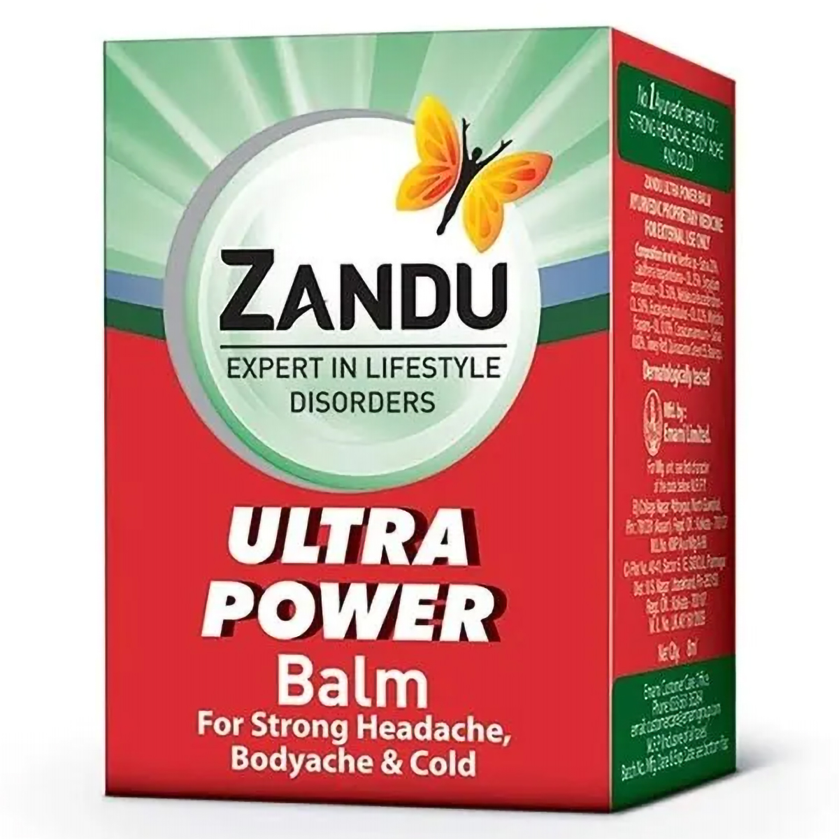 Zandu Ultra Power Balm, 50 ml, Pack of 1 Zandu Ultra Power Balm, 50 ml, Pack of 1