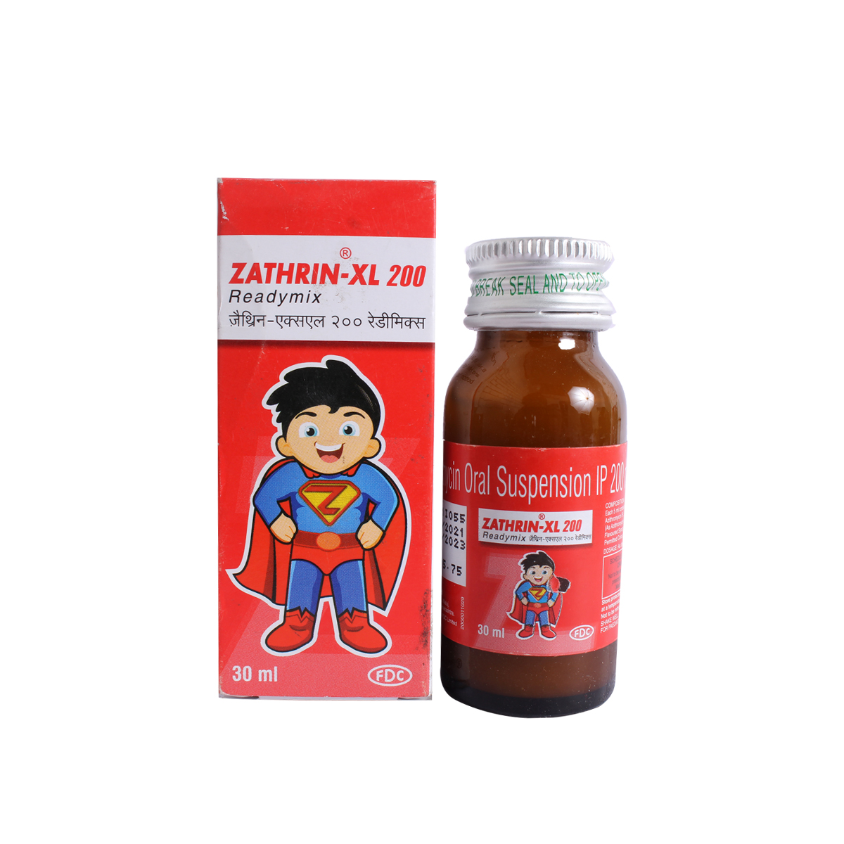 Zathrin XL Readymix 200 Suspension 30 ml, Pack of 1 SUSPENSION Zathrin XL Readymix 200 Suspension 30 ml, Pack of 1 SUSPENSION