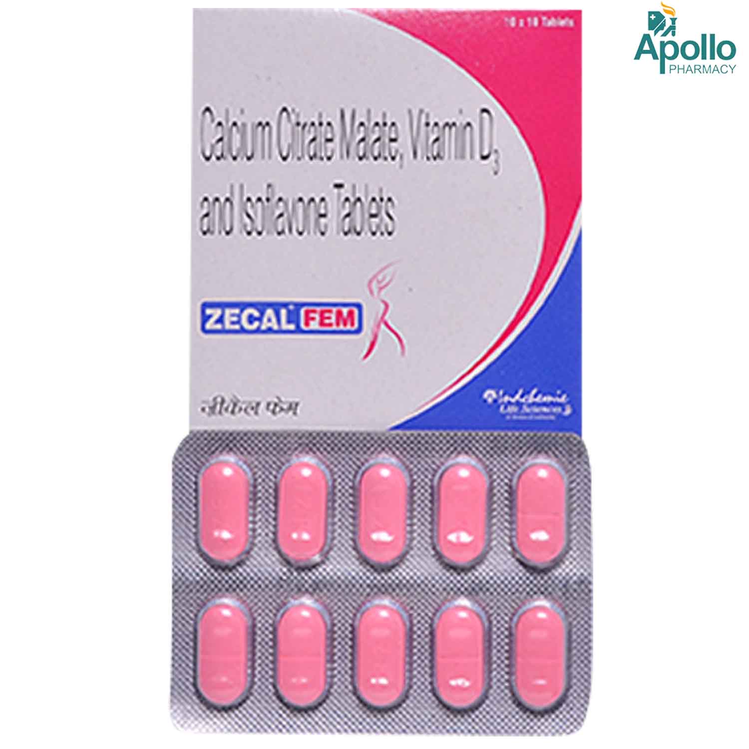 Zecal Fem Tablet 10's, Pack of 10 TABLETS Zecal Fem Tablet 10's, Pack of 10 TABLETS