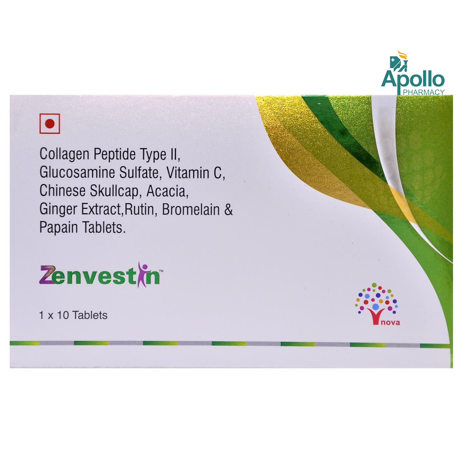 Zenvestin Tablet 10's, Pack of 10 Zenvestin Tablet 10's, Pack of 10