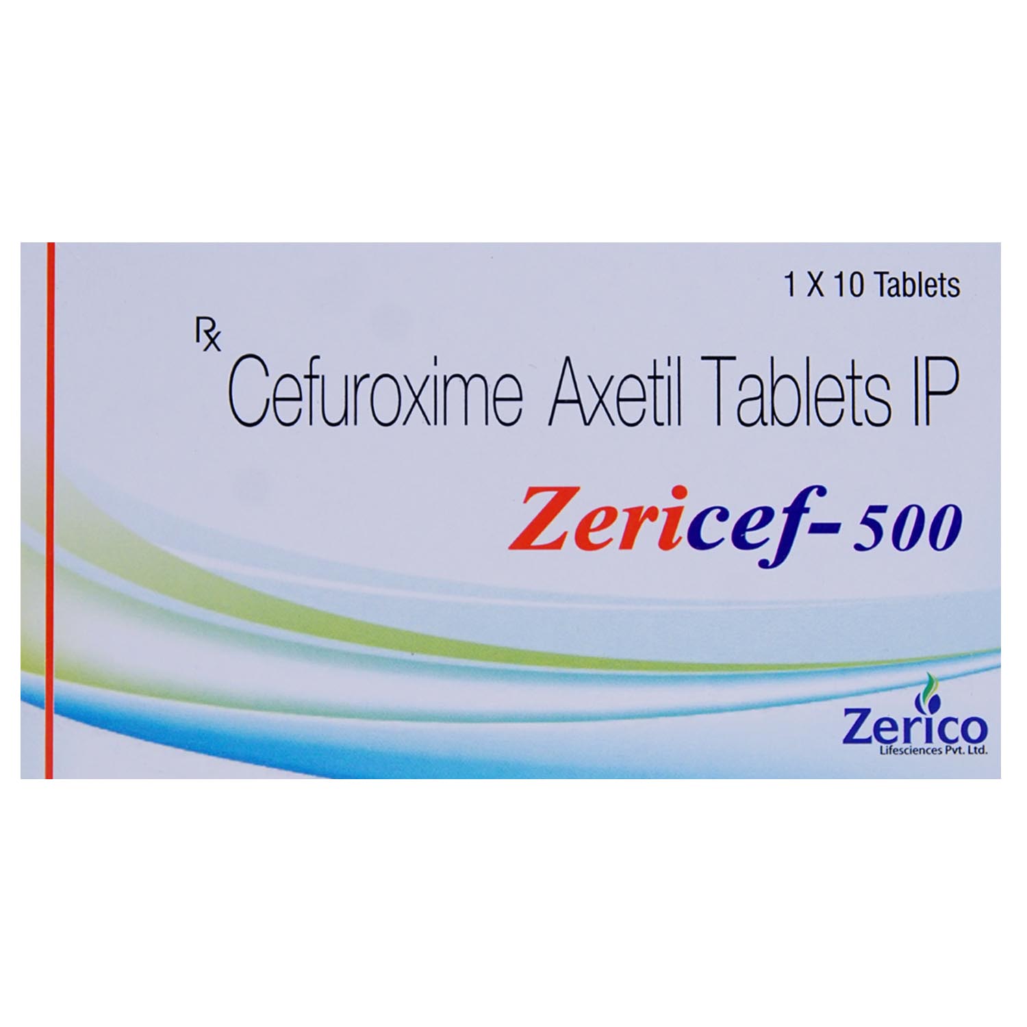 Zericef-500 Tablet 10's, Pack of 10 TABLETS Zericef-500 Tablet 10's, Pack of 10 TABLETS