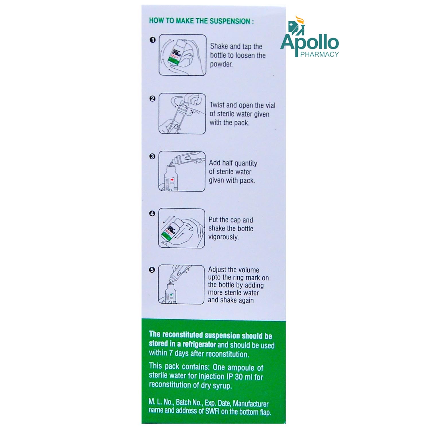 Zifi CV 100 Dry Syrup 30 ml, Pack of 1 Syrup Zifi CV 100 Dry Syrup 30 ml, Pack of 1 Syrup