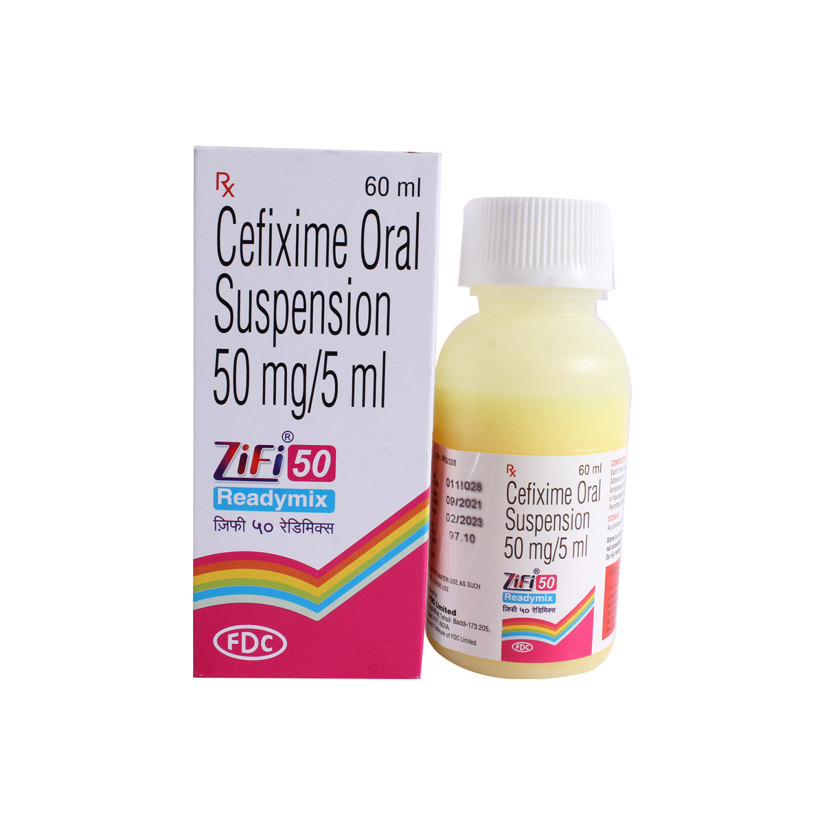 Zifi Readymix 50 mg Suspension 60 ml, Pack of 1 Suspension Zifi Readymix 50 mg Suspension 60 ml, Pack of 1 Suspension