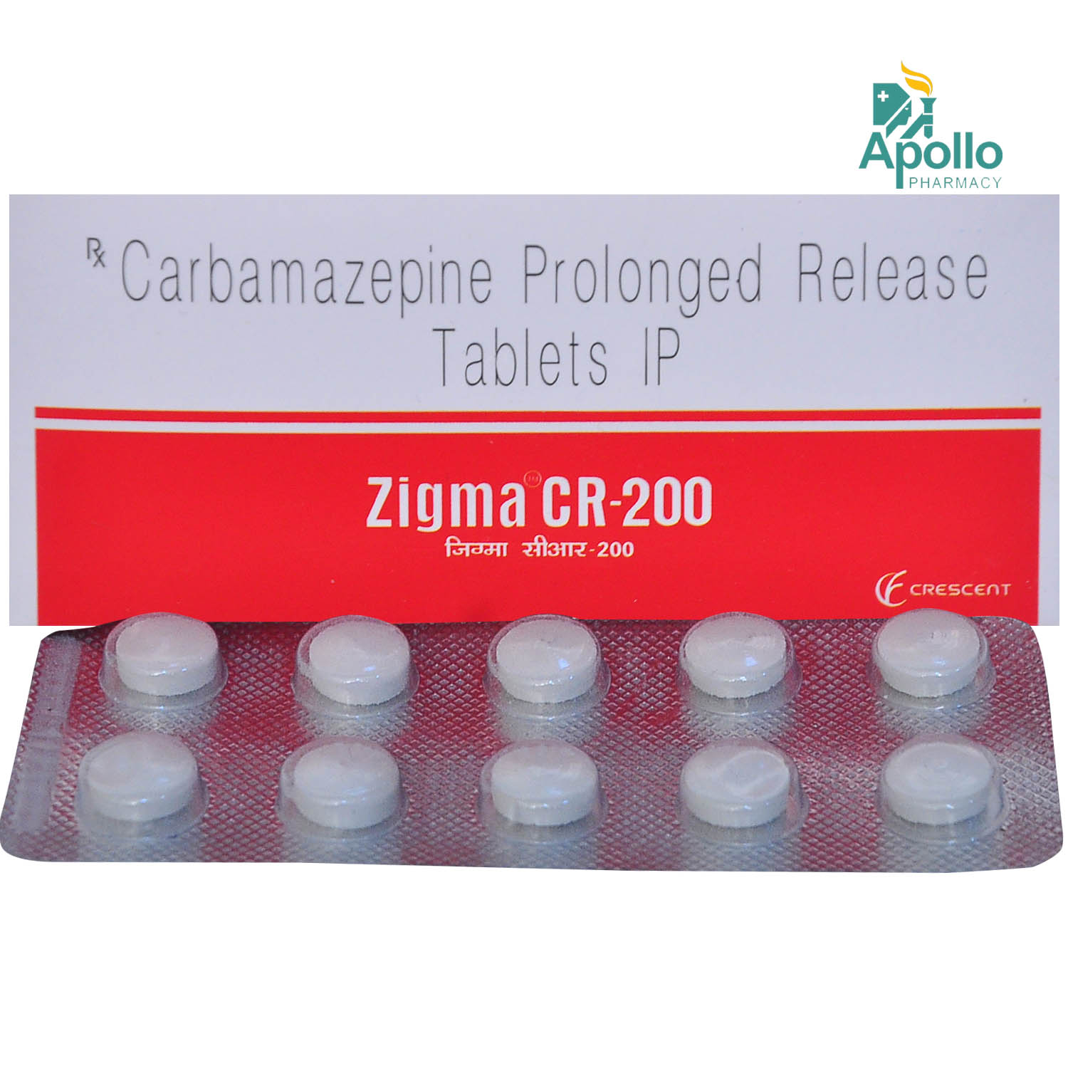 Zigma CR 200 Tablet 10's, Pack of 10 TABLETS Zigma CR 200 Tablet 10's, Pack of 10 TABLETS