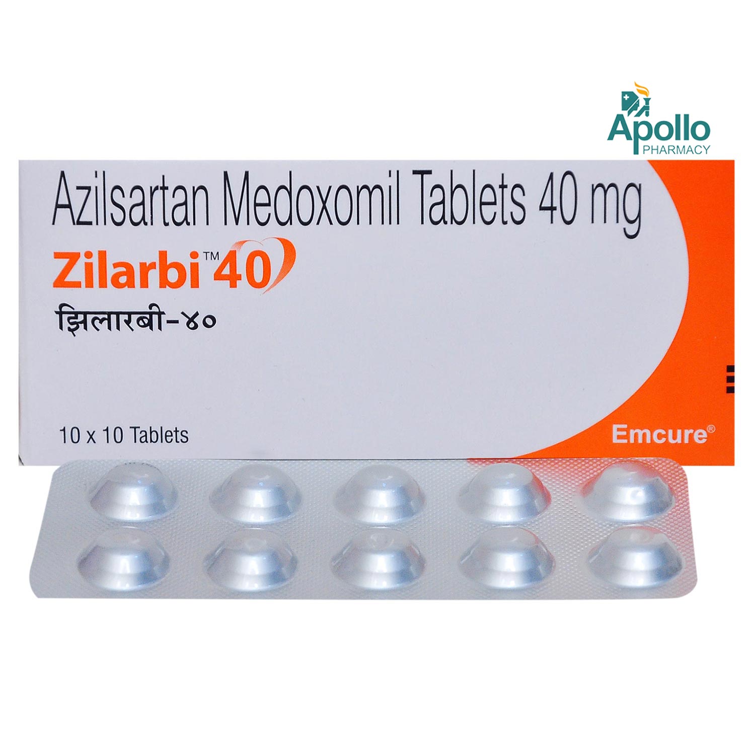 Zilarbi 40 Tablet 10's, Pack of 10 TABLETS Zilarbi 40 Tablet 10's, Pack of 10 TABLETS