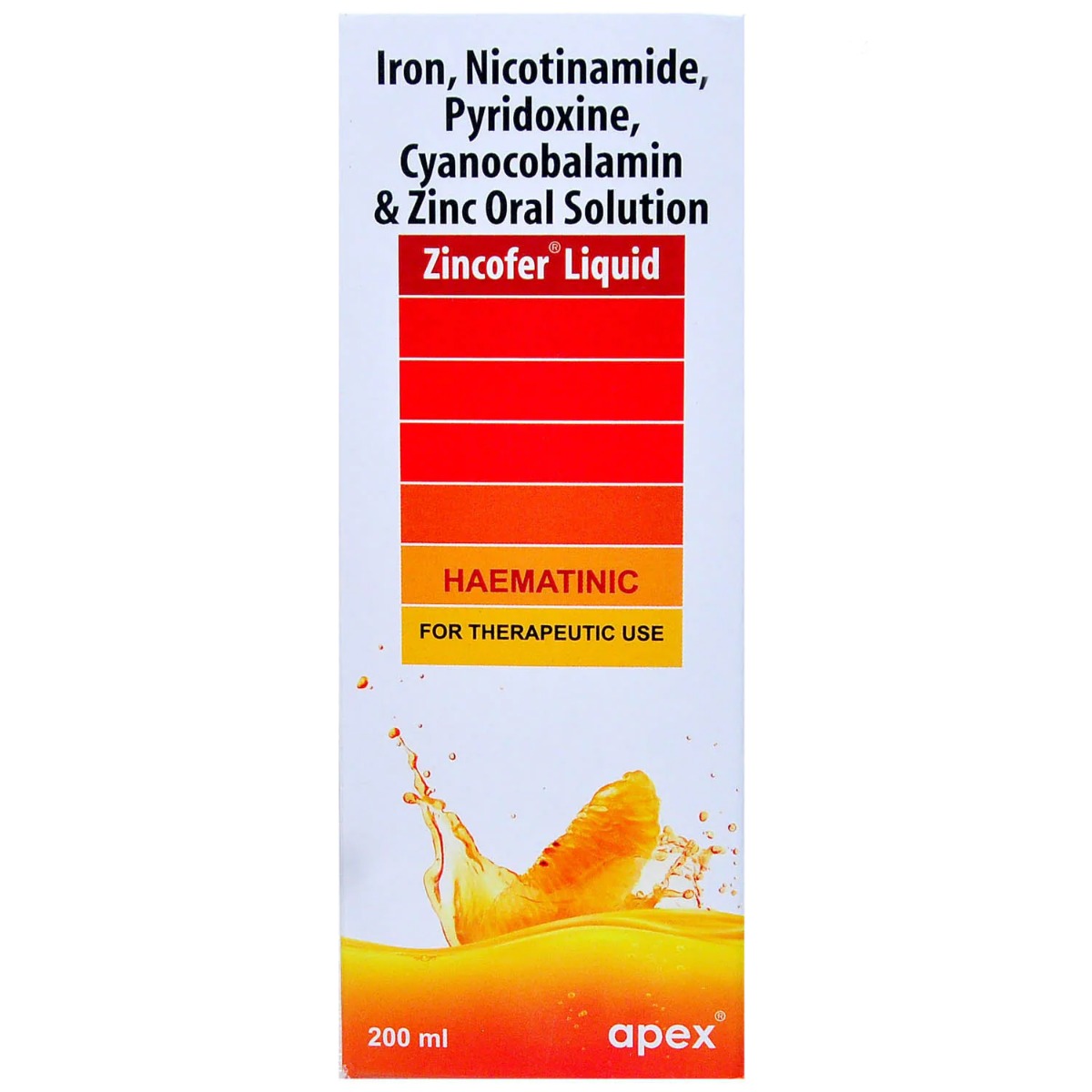 Zincofer Syrup 200 ml, Pack of 1 Zincofer Syrup 200 ml, Pack of 1