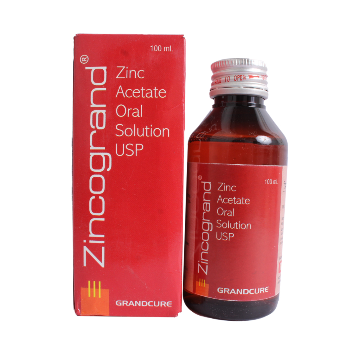 Zincogrand Syrup 100 ml, Pack of 1 Syrup Zincogrand Syrup 100 ml, Pack of 1 Syrup