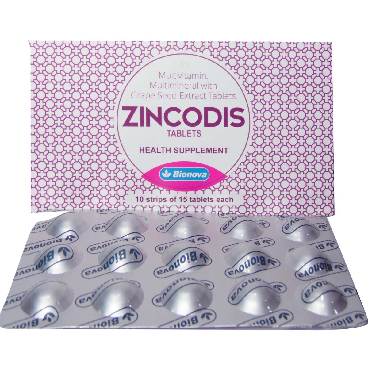 Zincodis Tablet 15'S, Pack of 15 TabletS Zincodis Tablet 15'S, Pack of 15 TabletS
