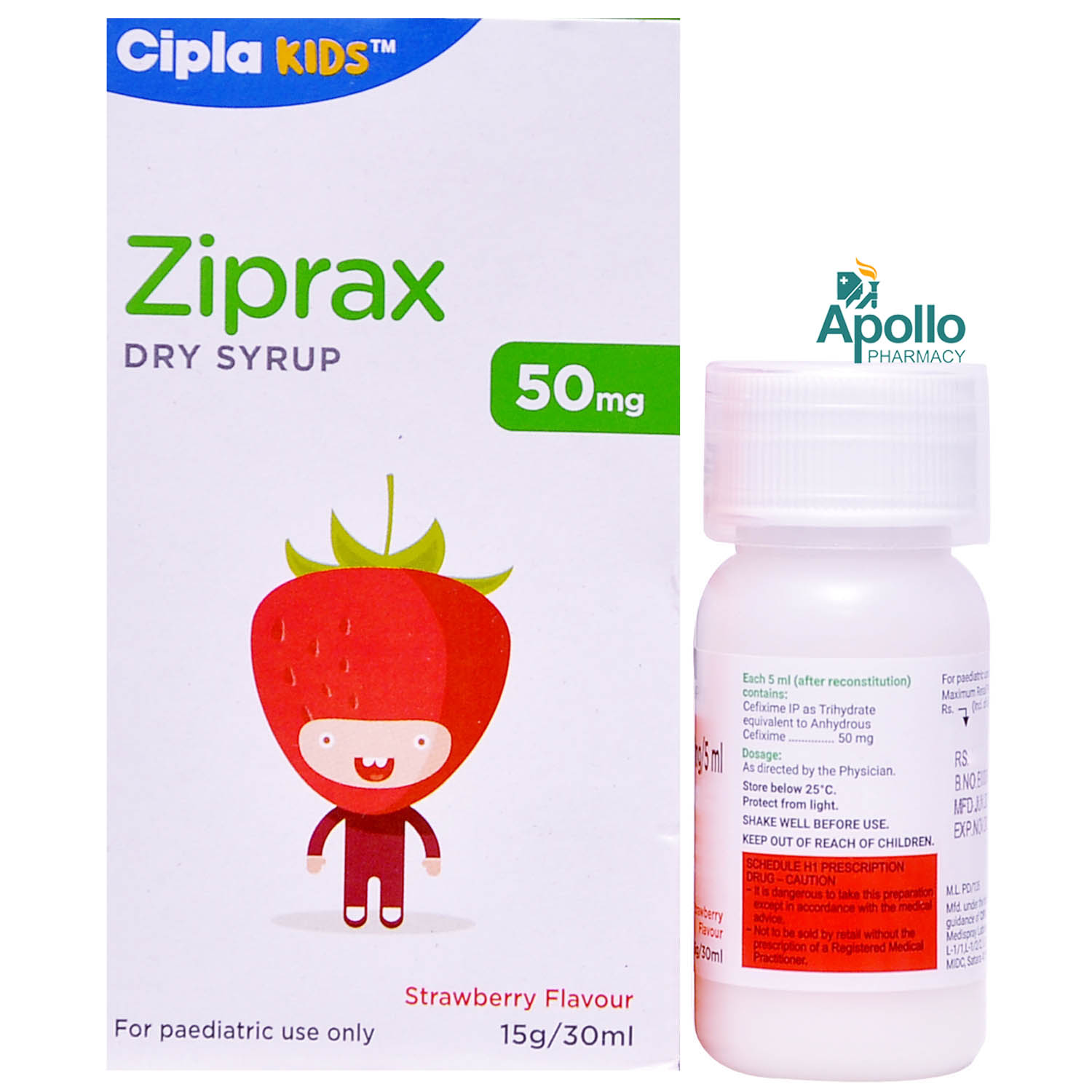 Ziprax 50 Liquid 30 ml, Pack of 1 Liquid Ziprax 50 Liquid 30 ml, Pack of 1 Liquid