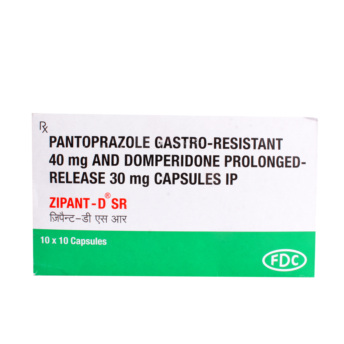 Zipant-DSR 30 mg/40 mg Capsule 10's, Pack of 10 Zipant-DSR 30 mg/40 mg Capsule 10's, Pack of 10