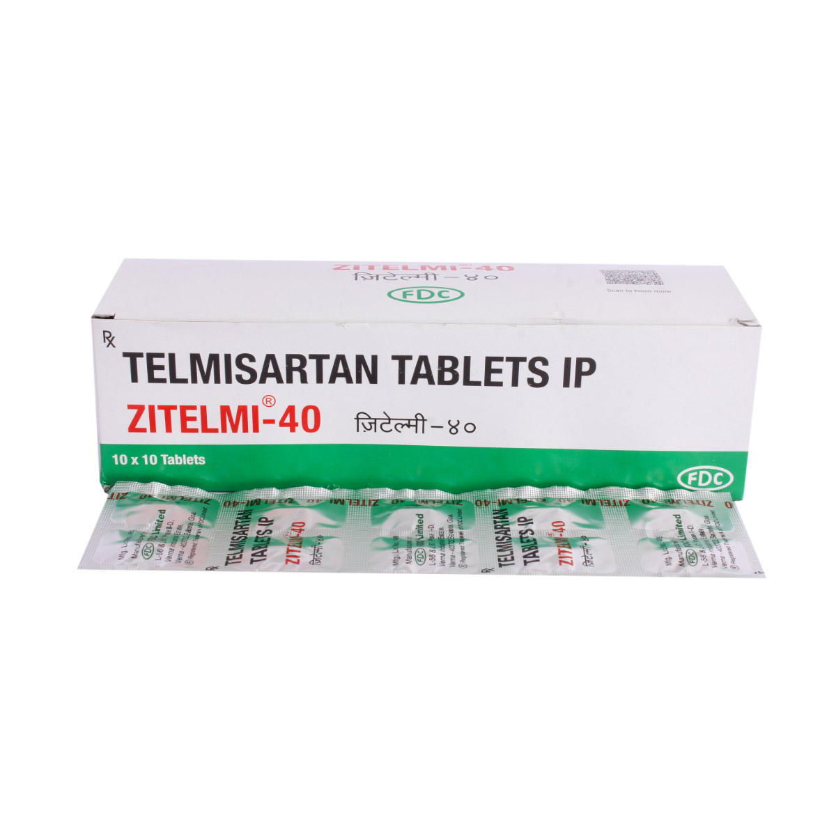 Zitelmi 40 Tablet 10's, Pack of 10 TABLETS Zitelmi 40 Tablet 10's, Pack of 10 TABLETS