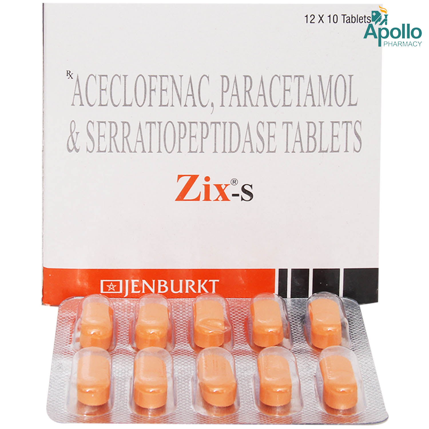 Zix-S Tablet 10's, Pack of 10 TabletS Zix-S Tablet 10's, Pack of 10 TabletS