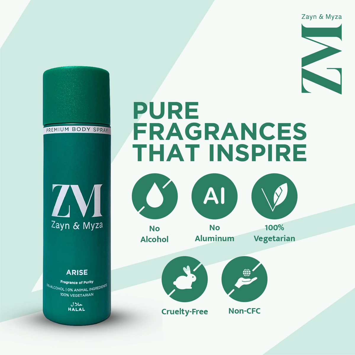 ZM Arise Body Spray, 200 ml, Pack of 1 ZM Arise Body Spray, 200 ml, Pack of 1