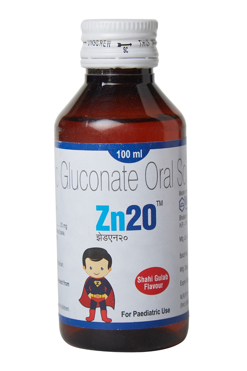 ZN20 Oral Solution 100 ml Price, Uses, Side Effects, Composition Apollo Pharmacy
