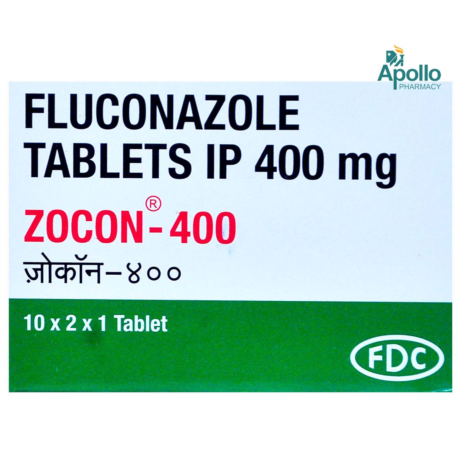 Zocon 400 Tablet 1's, Pack of 1 TABLET Zocon 400 Tablet 1's, Pack of 1 TABLET