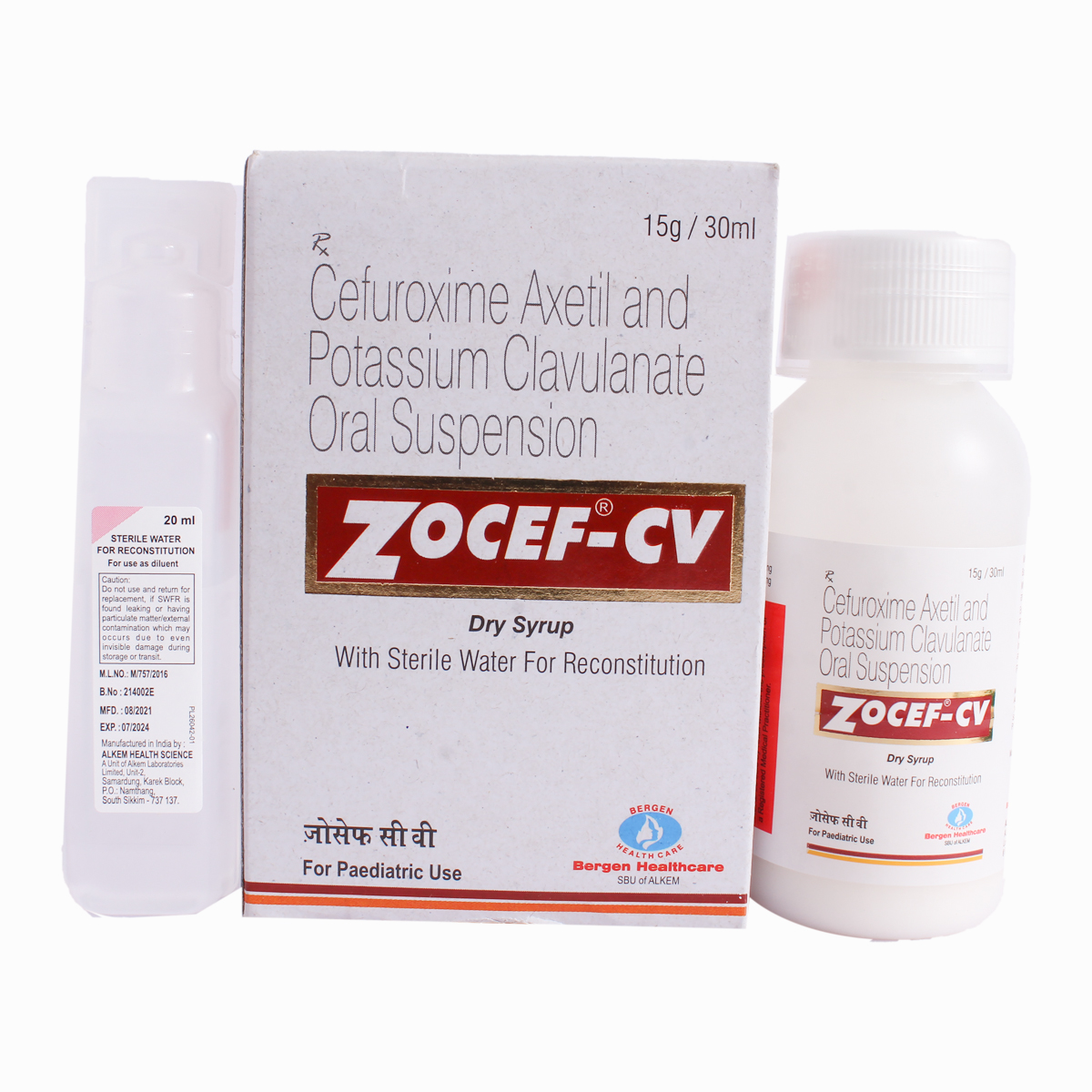 Zocef CV Dry Syrup 30 ml, Pack of 1 Liquid Zocef CV Dry Syrup 30 ml, Pack of 1 Liquid