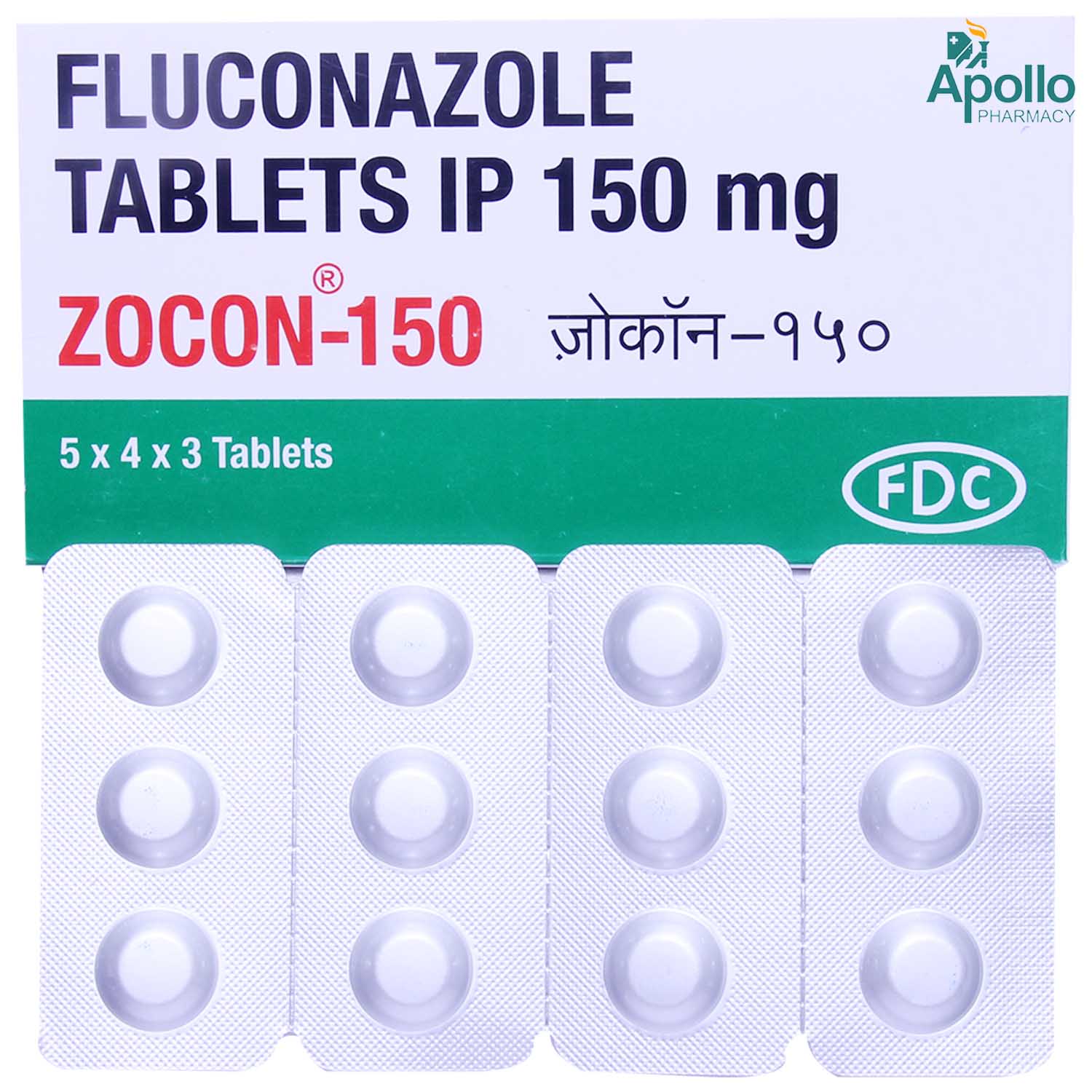 Zocon-150 Tablet 3's, Pack of 3 TABLETS Zocon-150 Tablet 3's, Pack of 3 TABLETS