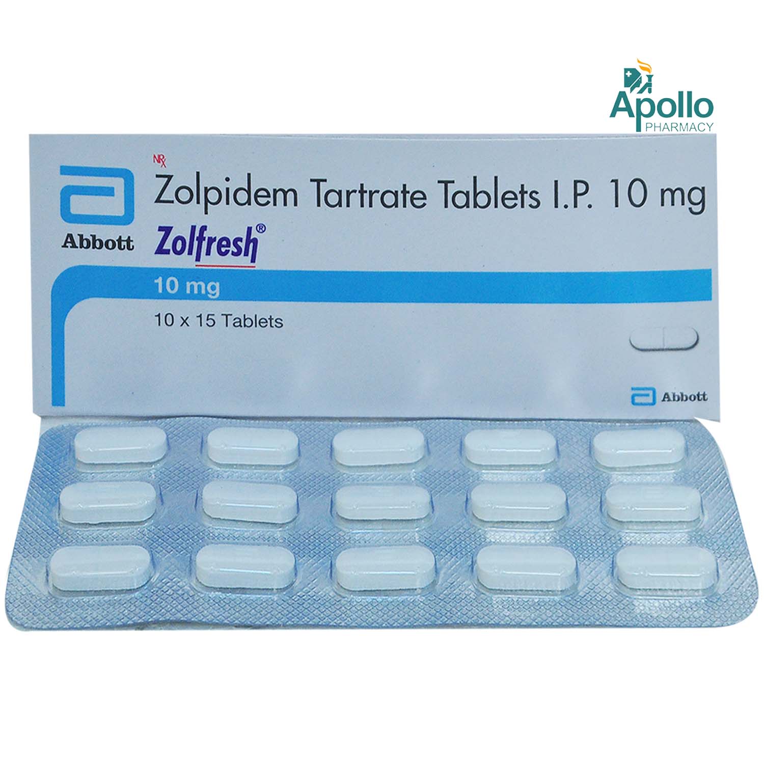 Zolfresh 10 mg Tablet 15's, Pack of 15 TABLETS Zolfresh 10 mg Tablet 15's, Pack of 15 TABLETS