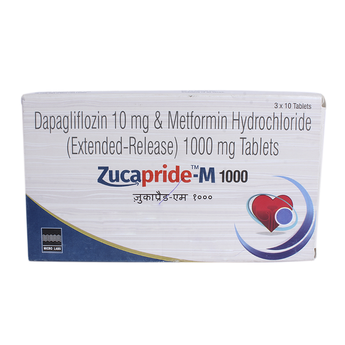 Zucapride-M 1000 Tablet 10's, Pack of 10 TABLETS Zucapride-M 1000 Tablet 10's, Pack of 10 TABLETS
