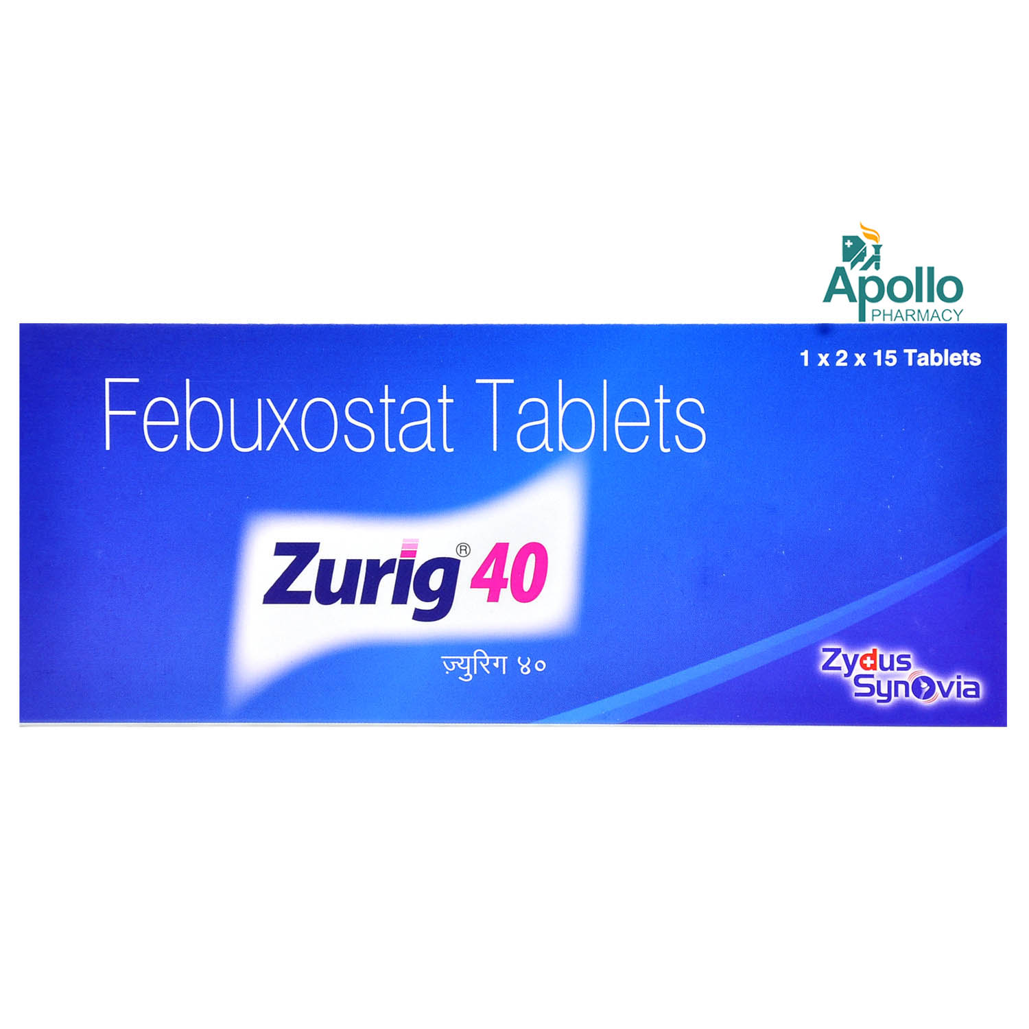 Zurig 40 Tablet 15's, Pack of 15 TABLETS Zurig 40 Tablet 15's, Pack of 15 TABLETS