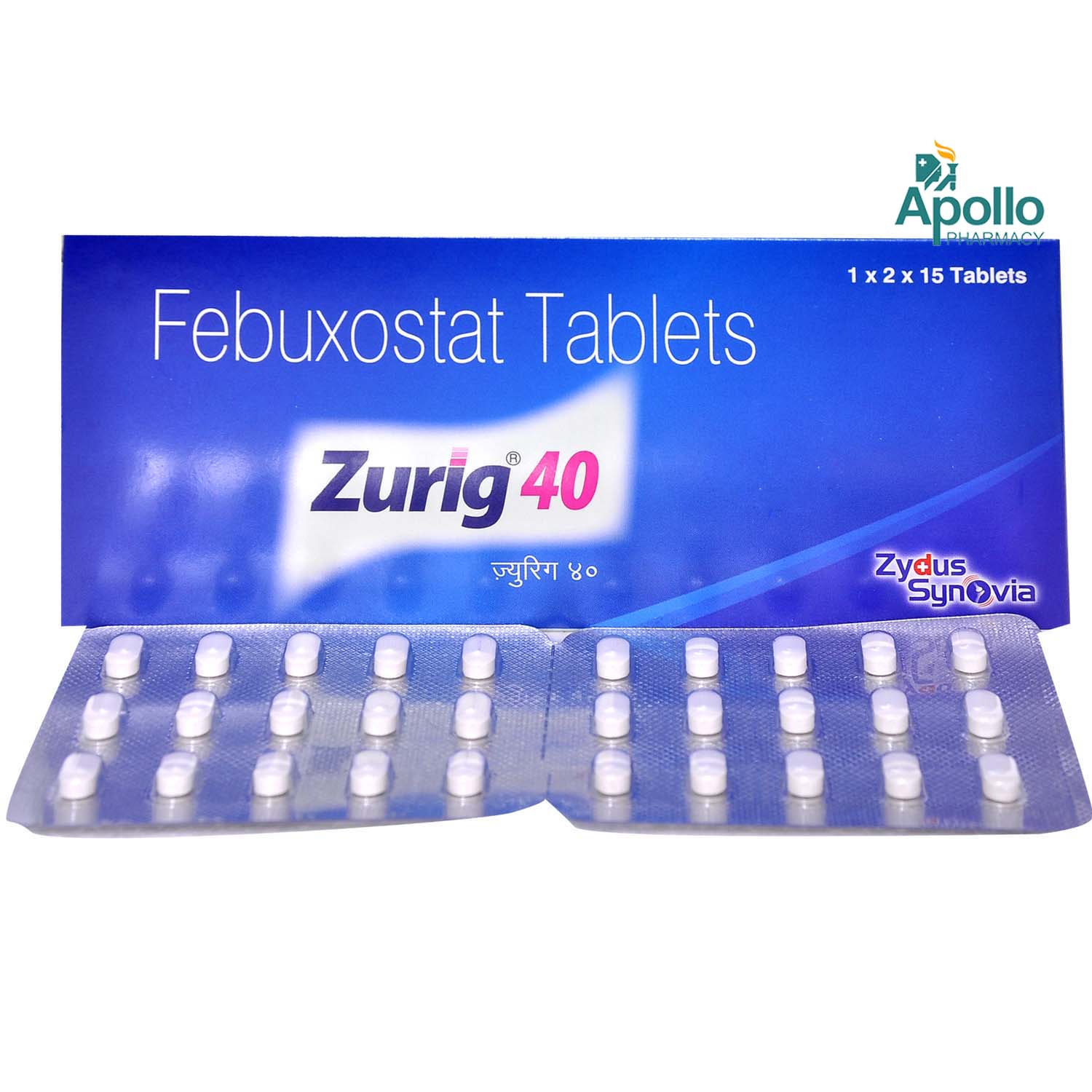 Zurig 40 Tablet 15's, Pack of 15 TABLETS Zurig 40 Tablet 15's, Pack of 15 TABLETS